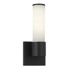 Matteo Lighting London Matte Black LED Sconce