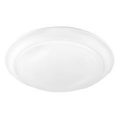 Studio White LED Flush Mount by Quorum Lighting