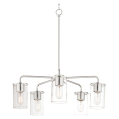 Maxim Lighting Sleek Satin Nickel Chandelier