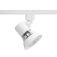 Trac-Lites PAR20 Flared Gimbal Head in White by Juno Lighting Group