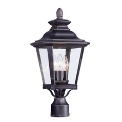 Knoxville Bronze Post Light by Maxim Lighting