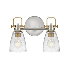 Easton Bath Light in Polished Nickel & Brass by Hinkley Lighting
