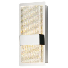 Et2 Sparkler Polished Chrome LED Sconce