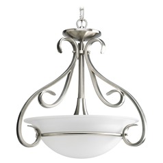 Torino Pendant in Brushed Nickel by Progress Lighting