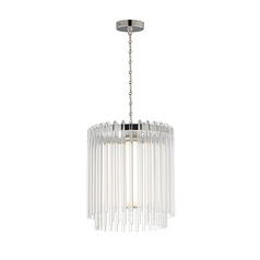 Jolie 11-Inch 3CCT LED Pendant in Polished Nickel by Maxim Lighting