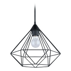 Tarbes Matte Black Pendant by Eglo Lighting