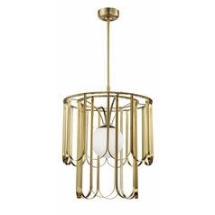 Melody 25-Inch Pendant in Satin Brass by Craftmade Lighting