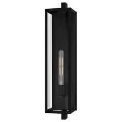 Quoizel Lighting Dale Matte Black Outdoor Wall Light