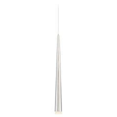 Cascade 18.90-Inch High LED Mini Pendant in Polished Nickel by Modern Forms