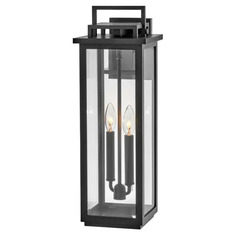 Winthorpe Large Outdoor Wall Lantern in Black by Hinkley Lighting