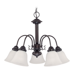 Chandelier in Mahogany Bronze by Nuvo Lighting