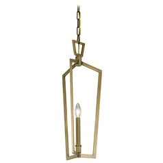 Abbotswell 1-Light Natural Brass Pendant by Kichler Lighting