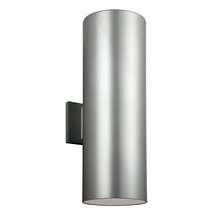 18.25-Inch Outdoor Wall Light in Painted Brushed Nickel by Visual Comfort Studio