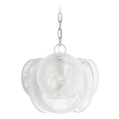 Aerin Loire Petite Chandelier in Polished Nickel by Visual Comfort Signature