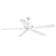 Lakehurst White Ceiling Fan by Progress Lighting