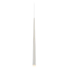 Cascade 28-Inch High LED Mini Pendant in Polished Nickel by Modern Forms