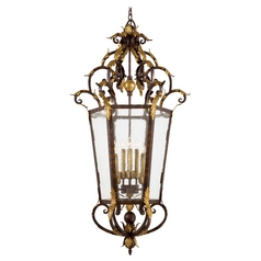 Seeded Glass Pendant Bronze Metropolitan Lighting by Metropolitan Lighting