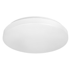 20W 14-Inch Acrylic Flush Mount 3CCT Selectable Triac Dimmable by Satco Lighting