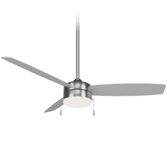Airetor III 54-Inch LED Fan in Brushed Nickel by Minka Aire