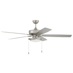 Outdoor Super Pro 119 60-Inch Fan in Nickel by Craftmade Lighting