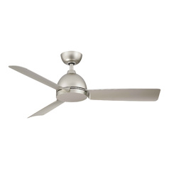 Starboard 52-In Marine Grade Ceiling Fan in Nickel by Fanimation Fans