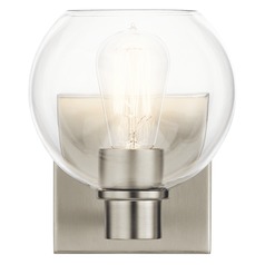 Transitional Sconce Brushed Nickel Harmony by Kichler Lighting