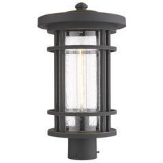 Jordan Oil Rubbed Bronze Post Light by Z-Lite