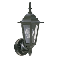 Black Outdoor Wall Light by Quorum Lighting