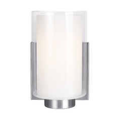 Bergin Wall Sconce in Satin Nickel by Visual Comfort Studio