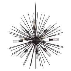 Hilo Oil Rubbed Bronze Outdoor Chandelier by Visual Comfort Studio