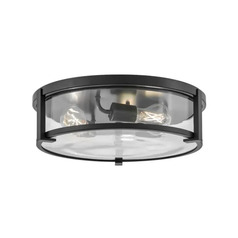 Lowell 3-Light Black Flush Mount by Hinkley Lighting