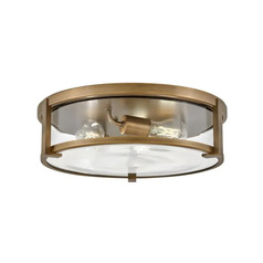 Lowell 3-Light Brushed Bronze Flush Mount by Hinkley Lighting