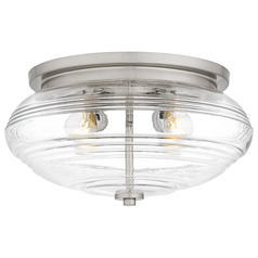 Quoizel Lighting Gatonby Brushed Nickel Flushmount Light