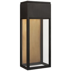 Chapman & Myers Irvine Medium Wall Lantern in Bronze by Visual Comfort Signature