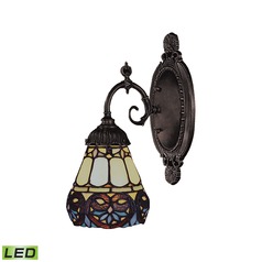 Elk Lighting Mix-N-Match Tiffany Bronze LED Sconce