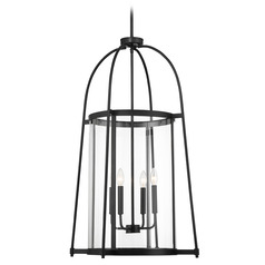 Savoy House Lighting Rosedale Matte Black Pendant Light with Cylindrical Shade