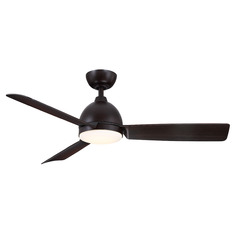 Fanimation Fans Starboard L Dark Bronze LED Ceiling Fan with Light