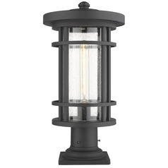 Jordan Black Post Light by Z-Lite