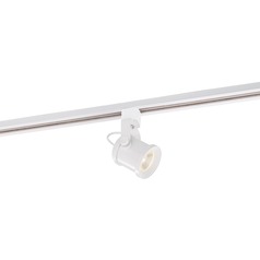 12W LED Forged Series White Track Head 24-Degree Beam 3000K by Nuvo Lighting