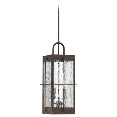 Ward Gilded Bronze Outdoor Hanging Light by Quoizel Lighting