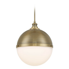 Vorey Pendant in Oxidized Aged Brass by Minka Lavery