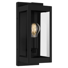 Quoizel Lighting Eastover Earth Black Outdoor Wall Light