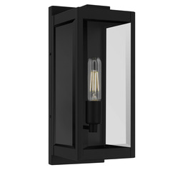 Quoizel Lighting Eastover Earth Black Outdoor Wall Light