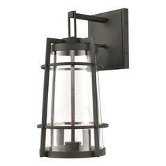 Elk Lighting Crofton Charcoal Outdoor Wall Light