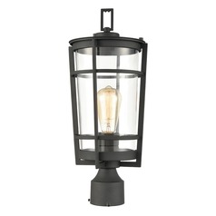 Elk Lighting Crofton Charcoal Post Light