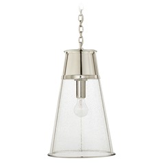 Thomas OBrien Robinson Large Pendant in Nickel by Visual Comfort Signature