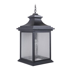 Gentry Midnight Outdoor Hanging Light by Craftmade Lighting