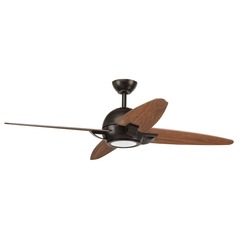 Soar Antique Bronze LED Ceiling Fan by Progress Lighting