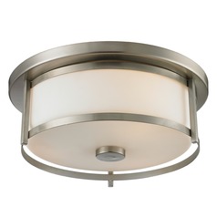 Savannah Brushed Nickel Flush Mount by Z-Lite