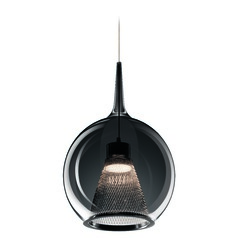 Zin 10-Inch Chrome LED Pendant by Elan Lighting
